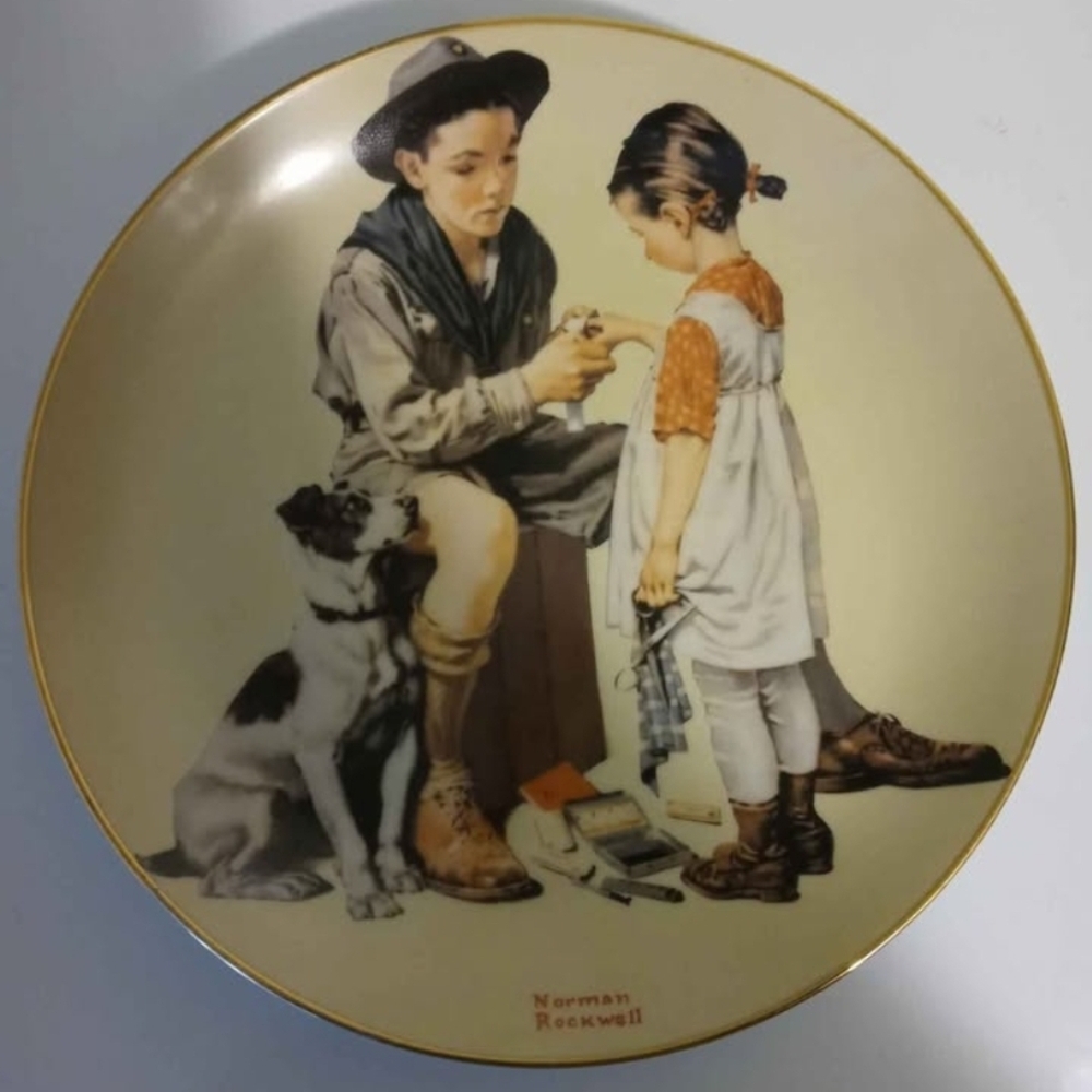 Norman Rockwell Collector Plate